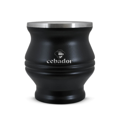 TermoColador – cană termică pentru yerba mate – 190 ml (negru)