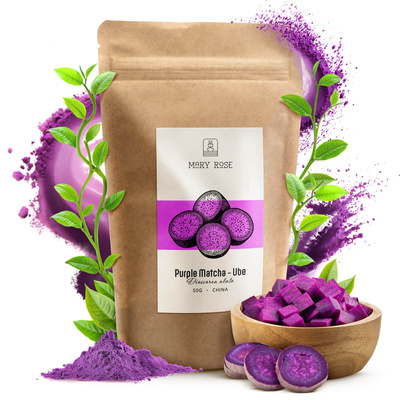 Mary Rose – Purple Matcha – Ube (pudră) 50 g