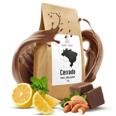 Mary Rose - cafea boabe întregi Brazilia Cerrado premium 1kg