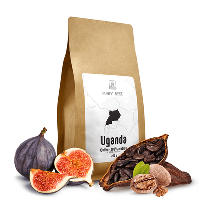 Mary Rose - cafea boabe întregi Uganda Kanyenye speciality 200g