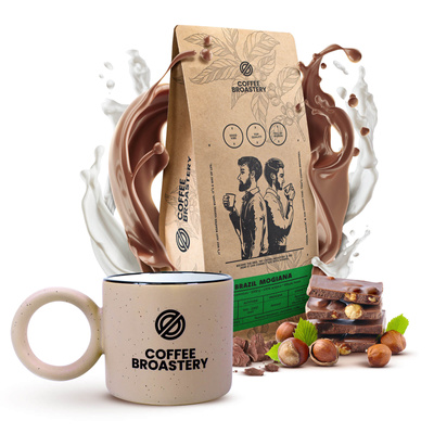 Set Coffee Broastery: cafea Brazil Mogiana + cană