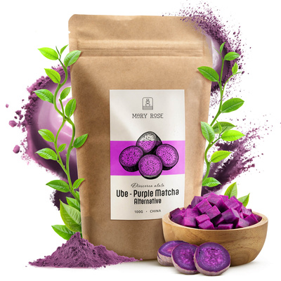Mary Rose – Purple Matcha Alternative – Ube (pudră) 100 g