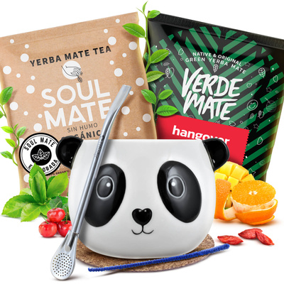 Yerba Mate kitul 2x50g Calabash + Bombilla