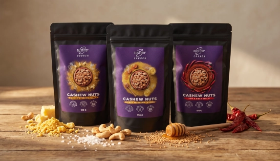 Noutăți la MateMundo: descoperiți Nustino Crunch – nuci de caju prăjite