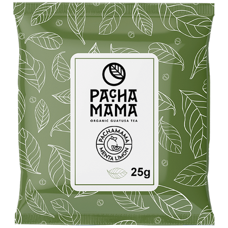 Guayusa Pachamama Menta Limon - guayusa certificată organic - 25g