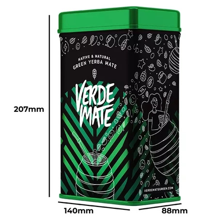 Yerbera - Tin Can + Verde Mate Green Raspberry Vitality 0.5kg 