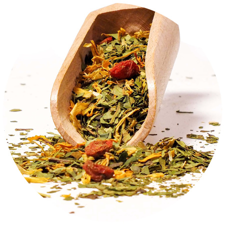 Yerba Mate Set pentru DOUĂ Calabash Bombilla 1000g