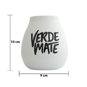 Gourd ceramic white - Verde Mate - 350ml