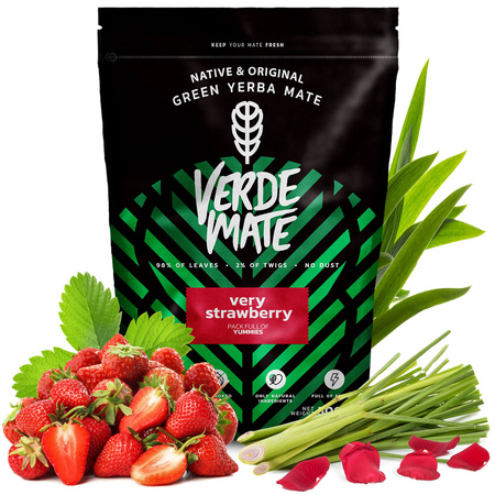 Yerba Verde Mate Green Very Strawberry 0,5kg