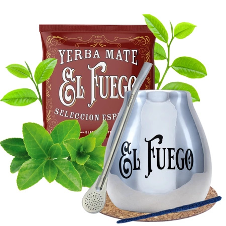 El Fuego Argint calabash + eșantion de 50g