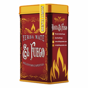 Yerbera - Tin can + El Fuego Menta Limon 0.5kg 
