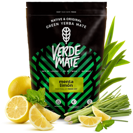 Yerba Verde Mate Green Menta Limon 0,5kg