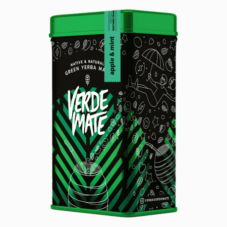 Yerbera - Tin Can + Verde Mate Green Apple & Mint 0.5kg 