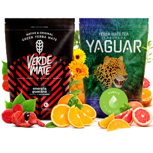 Kitul de Yerba Mate: Verde Mate + Yaguar 2x500g 1kg