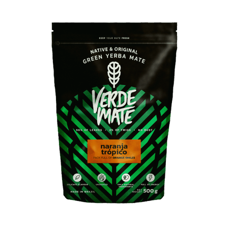 Yerba Verde Mate Green Naranja Tropico 0,5kg