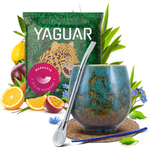 Yerba Mate kitul 50g Calabash + Bombilla