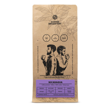 Coffee Broastery - Cafea boabe întreagă Nicaragua Colibrí Azul Speciality 1kg