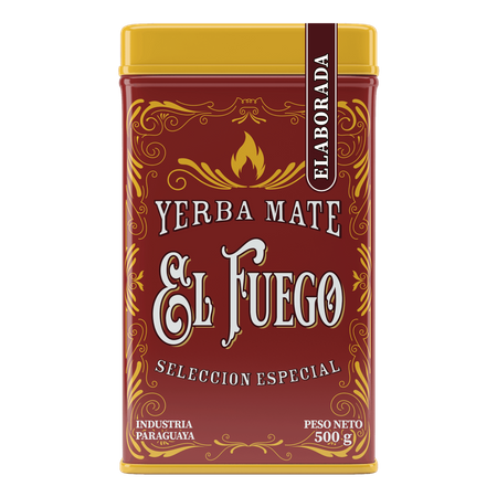 Yerbera - Tin can + El Fuego Elaborada 0.5kg 