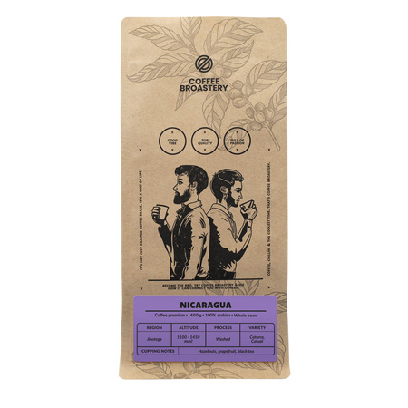 Coffee Broastery - Cafea boabe întreagă Nicaragua Colibrí Azul Speciality 400g