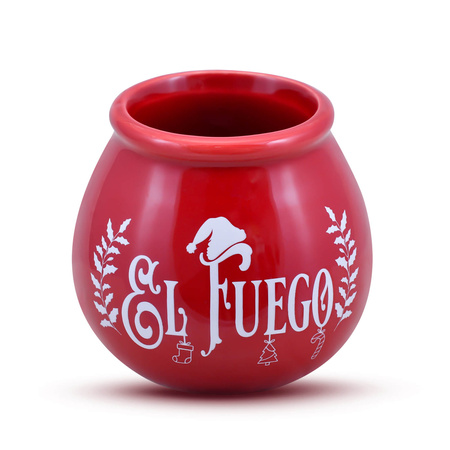 Yerba Mate set de iarnă de pornire El Fuego Energia 500g + accesorii