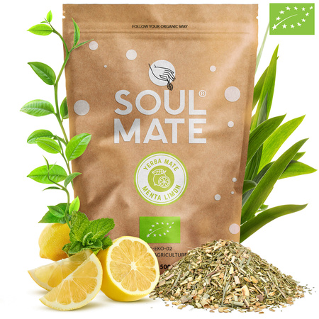 2x Soul Mate Organica Menta Limon 500g (1kg)