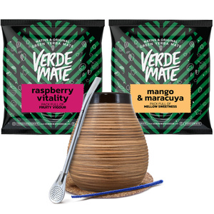 Yerba mate set Bombilla Calabash