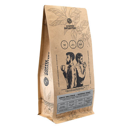 Coffee Broastery - Cafea boabe întreagă Amico dall'Italia Espresso Roast 1kg