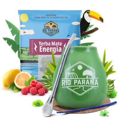 Yerba Mate kitul 50g Calabash + Bombilla