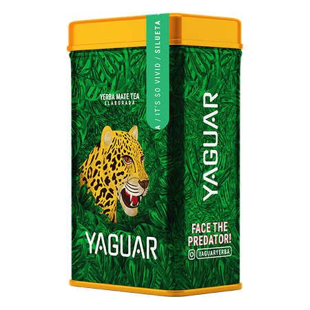 Yerbera - Cutie de conserve + Yaguar Silueta 0.5 kg