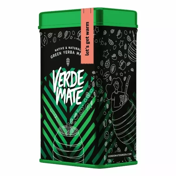 Yerbera - Tin Can + Verde Mate Green Let's Get Warm 0.5kg 