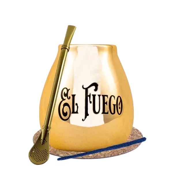 Setul original de yerba mate de la El Fuego