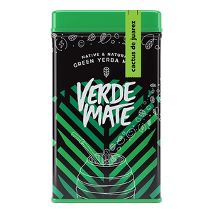 Yerbera – Tin can + Verde Mate Cactus de Juarez 0.5kg 