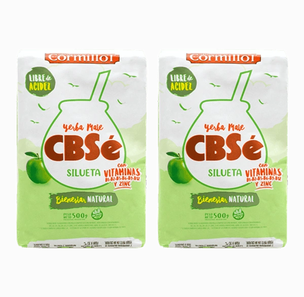 Yerba Mate CBSE Silueta 2x0,5kg 1KG