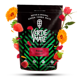 Yerba Verde Mate Green Fresa 0,5kg