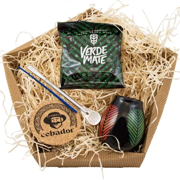 Verde Mate starter yerba mate set cadou 50g