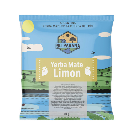 Yerba Mate Rio Parana 7x50g set de mostre + accesorii