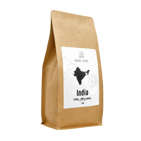 Mary Rose - cafea boabe întregi India Karnataka premium 1kg