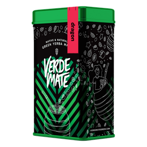 Yerbera – Tin can + Verde Mate Green Dragon 0.5kg 