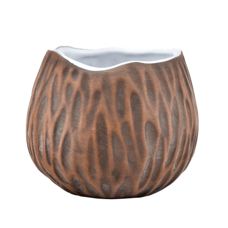 Calabash din ceramică - Nucă de cocos 400ml