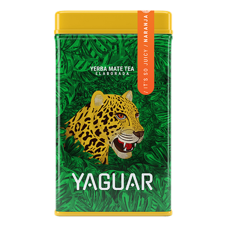 Yerbera - Cutie de conserve + Yaguar Naranja 0.5 kg