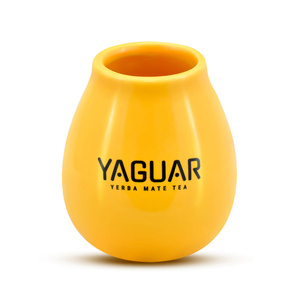 Yaguar Ceramic Mate Cup 350 ml - Yellow