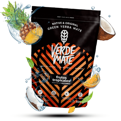  Yerba Verde Mate Mate Green Frutos Tropicales 0,5kg