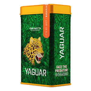 Yerbera - Cutie de conserve + Yaguar Naranja 0.5 kg