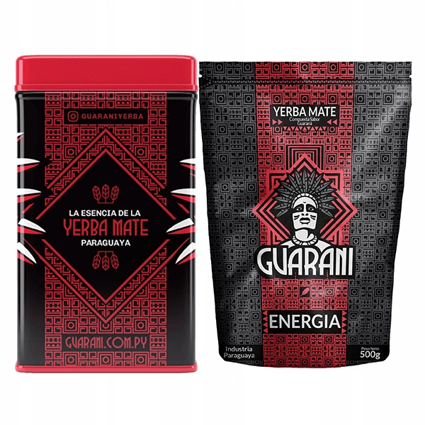 Yerbera Yerba Mate Guarani Energia 2x500g