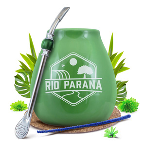 Yerba Mate kit de pornire Calabash + Bombilla