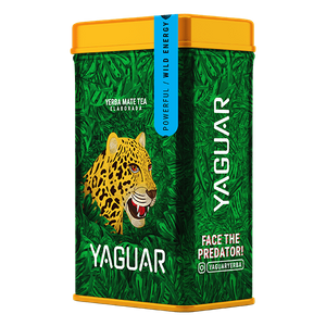 Yerbera – Tin can + Yaguar Wild Energy 0.5 kg