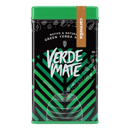 Yerbera – Tin can + Verde Mate Green Carmella Toasted 0.5kg 