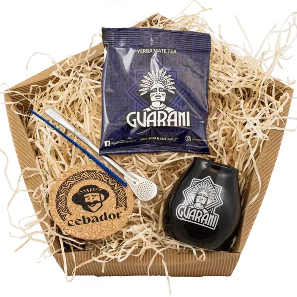 Yerba Mate Guarani starter set cadou 50g