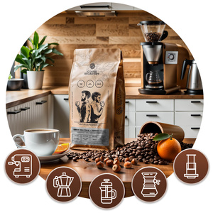 Coffee Broastery - Cafea boabe întreagă Amico dall'Italia Espresso Roast 1kg