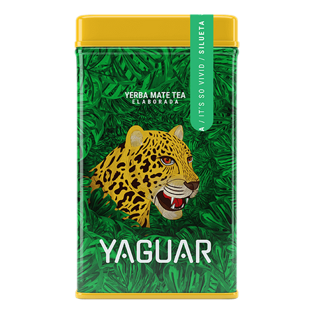 Yerbera - Cutie de conserve + Yaguar Silueta 0.5 kg